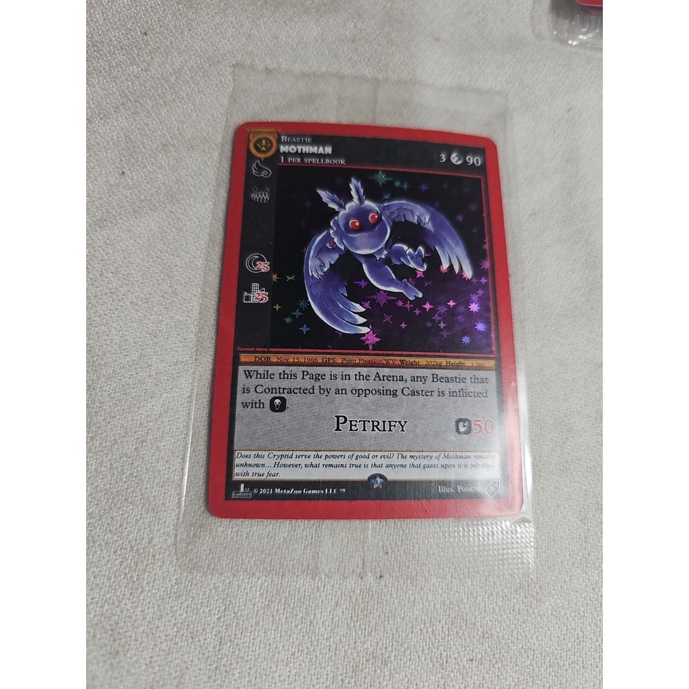Metazoo Cryptid Nation 1st edition Mothman Full Holo 3/159 CN1 SEALED